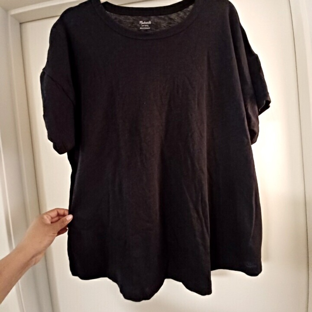 Madewell XXL black t shirt